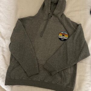Gray Great Smoky Mountains Hoodie